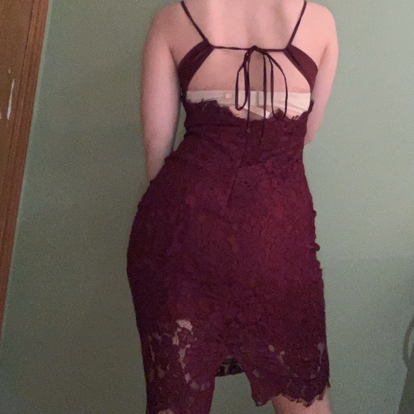 Lulus Lace Bodycon Dress - Picture 3 of 10